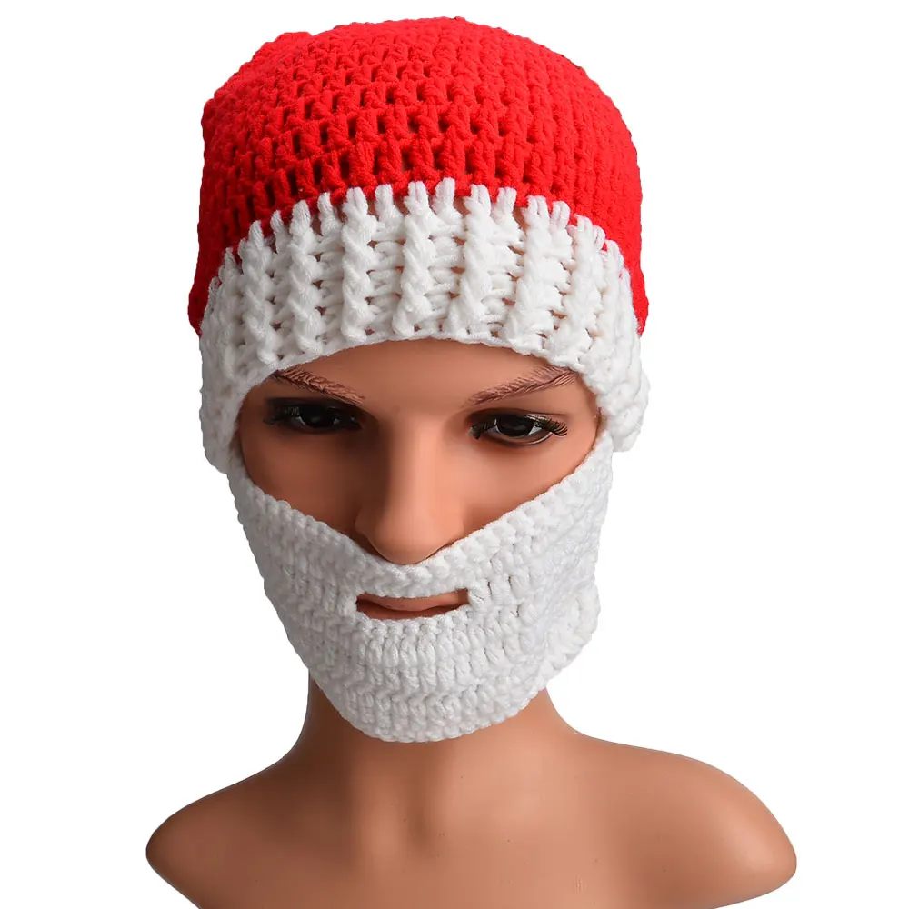 4 вида вязаной шапки с маской, осенне-зимний теплый комплект для женщин и мужчин, ветронепроницаемая шапочка-маска и маска черепа, Набор рождественских подарков, распродажа