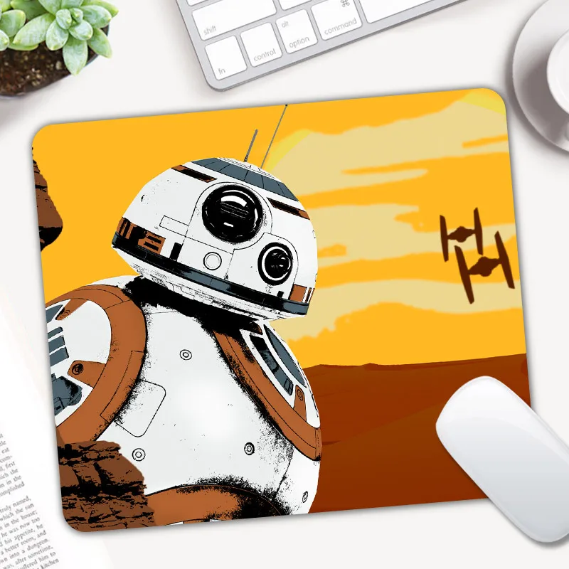 

Star Wars Robot Mousepad Game Gamer Gaming Mouse Pad Soft CSGO Dota 2 Laptop Notebook Mice Mat Gift