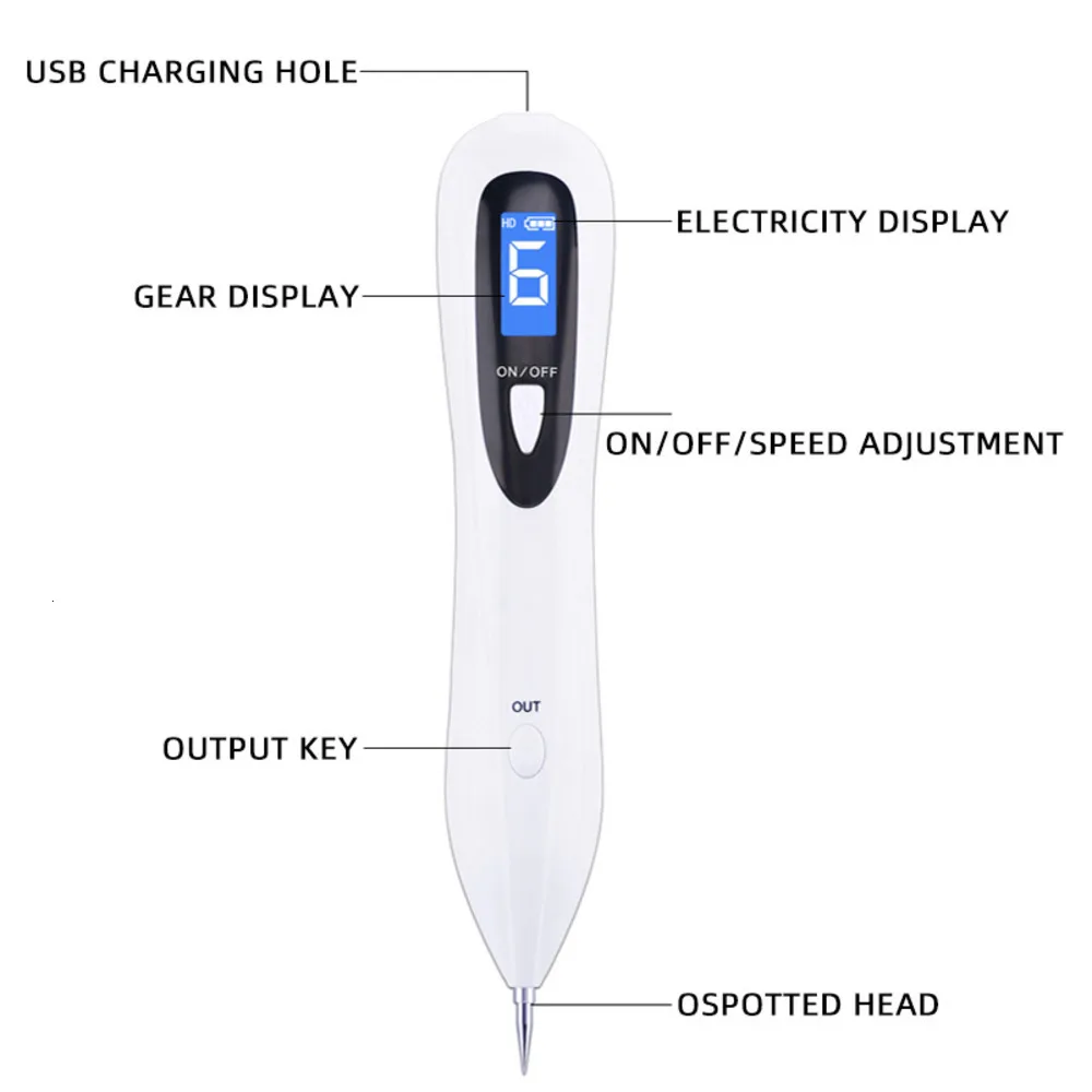 

Display Miniature Spot Removing Pen Point Spot Pen Sweep Spot Machine Cosmetology Instrument Nevus Pen Removal Tool Beauty Care