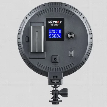 

VILTROX VL-300T 18W LED Video Studio Light Lamp Slim 3300K-5500K Dimmable Kit for Camera Photo YouTube Video Show Live