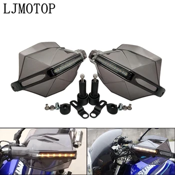 

Motorcycle Hand Guard Handle Protector HandGuards with LED Signal Light For Suzuki 600 KATANA 750 KATANA B-KING GSXS1000 RM85