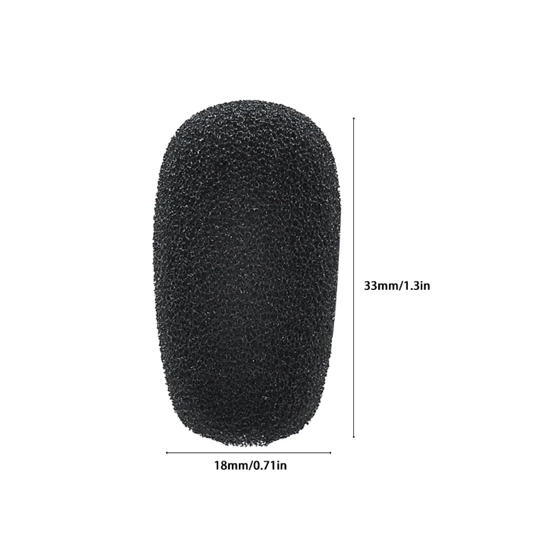 10Pcs Foam Microphone for BlueParrott 