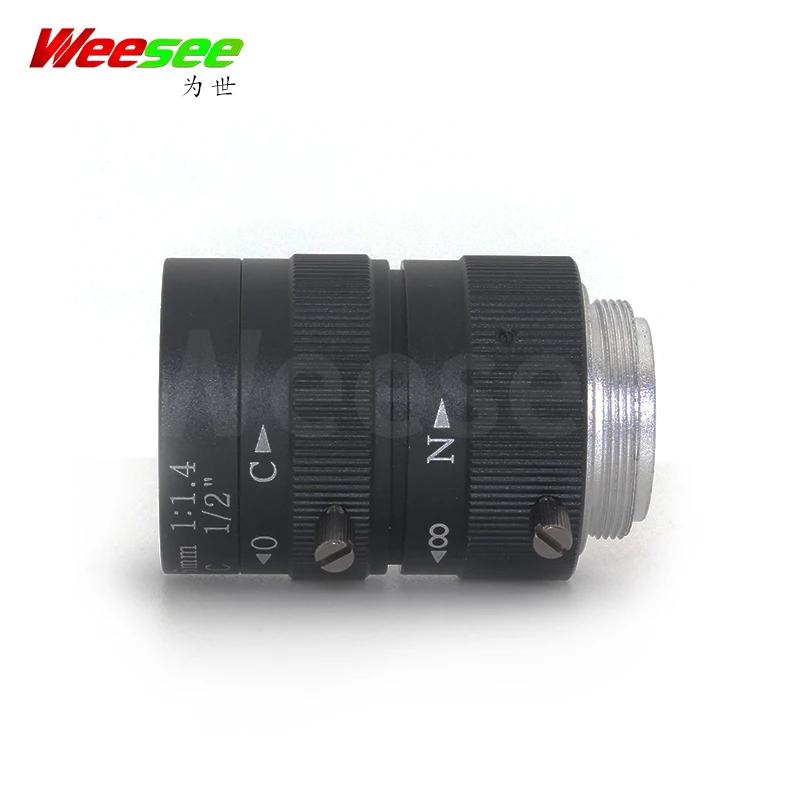 WS 12 мм 3 мегапикселя 3MP 1/2 ''Размер изображения HD CCTV Объектив C mount промышленный ручной Ирис варифокальный объектив для камеры видеонаблюдения