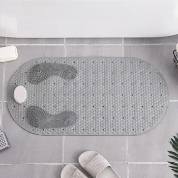 

1 PC Non-slip PVC Durable Useful Practical Massage Pad Anti-slip Bathing Mat Anti-Skid Floor Mat Foot Pad for Bathroom Shower