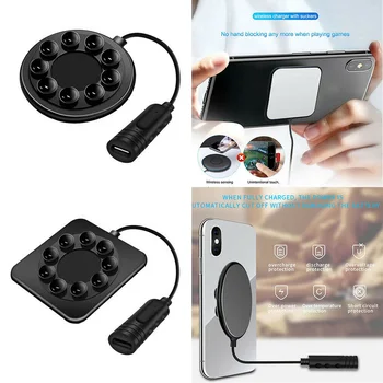 

10W Wireless Car Charger Sucker Pad Automatic Clamping for Huawei iPhone Samsung F-Best