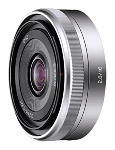 Б/у, sony SEL16F28 16mm f/2,8 широкоугольный объектив с фокусным расстоянием для серия NEX камеры