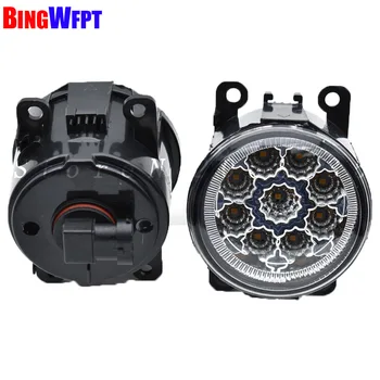 

Super Bright 12V 90mm Round Fog Light Car Daytime Running Light DRL For Mitsubishi Outlancer Sport 2013-2016 LED Fog Lamp Lights