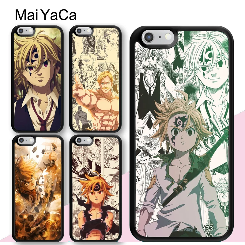 Чехол MaiYaCa Seven deadly sins Meliodas Escanor для iphone 12 mini 11 Pro MAX X XR XS SE 2020 6S 7 8 Plus 5S|Бамперы| |