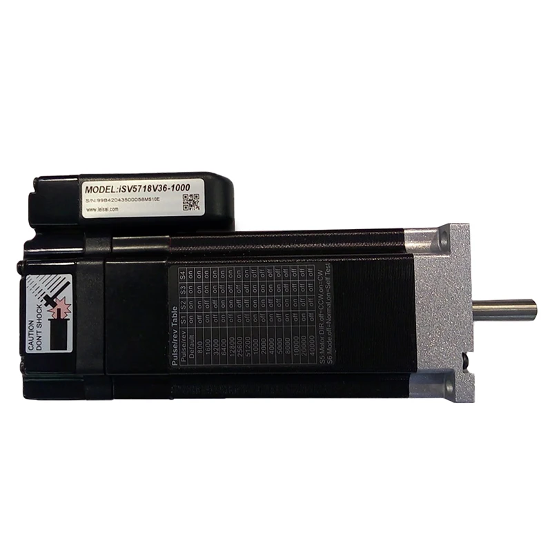 Leadshine ISV5718V36-1000 встроенный Серводвигатель 180W 36VDC NEMA23 Servo Мотор 3000 об/мин Скорость
