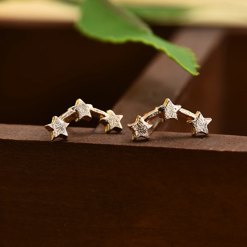 

2019 New Stars Earrings Latest Design Brand Earrings Exquisite Creative Ear Bone Clip Ear Clip Female Models Gifts for Women