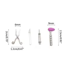 1:12 Масштаб Кукольный домик Миниатюрный Мини медицинский наушник модель игрушки украшение доступа P31B