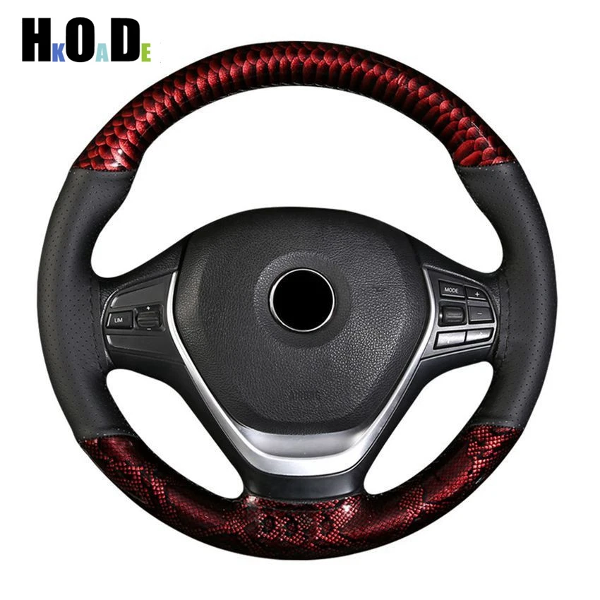 Diy Car Steering Wheel Cover Handstitched With Needles Thread