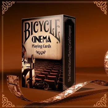 

Bicycle Cinema Playing Cards Poker Size USPCC Custom Limited Edition Deck New Sealed Collectable Magic Cards Magic Tricks Props