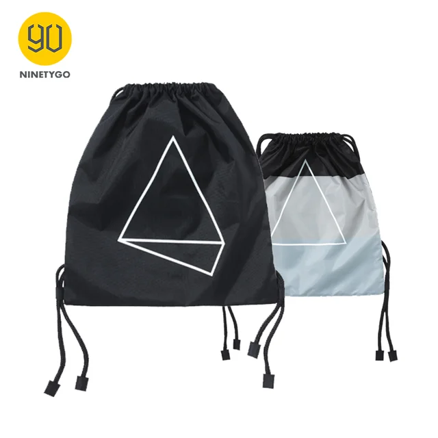 US $9.39 NINETYGO 90FUN Waterproof Drawstring Bag Fashion Lightweight Sports Organizer Men Women Girls Boys 
