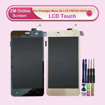 

For Prestigio Muze G3 LTE PSP3511DUO LCD Display With Touch Screen Digitizer Senor Replacement With Tools