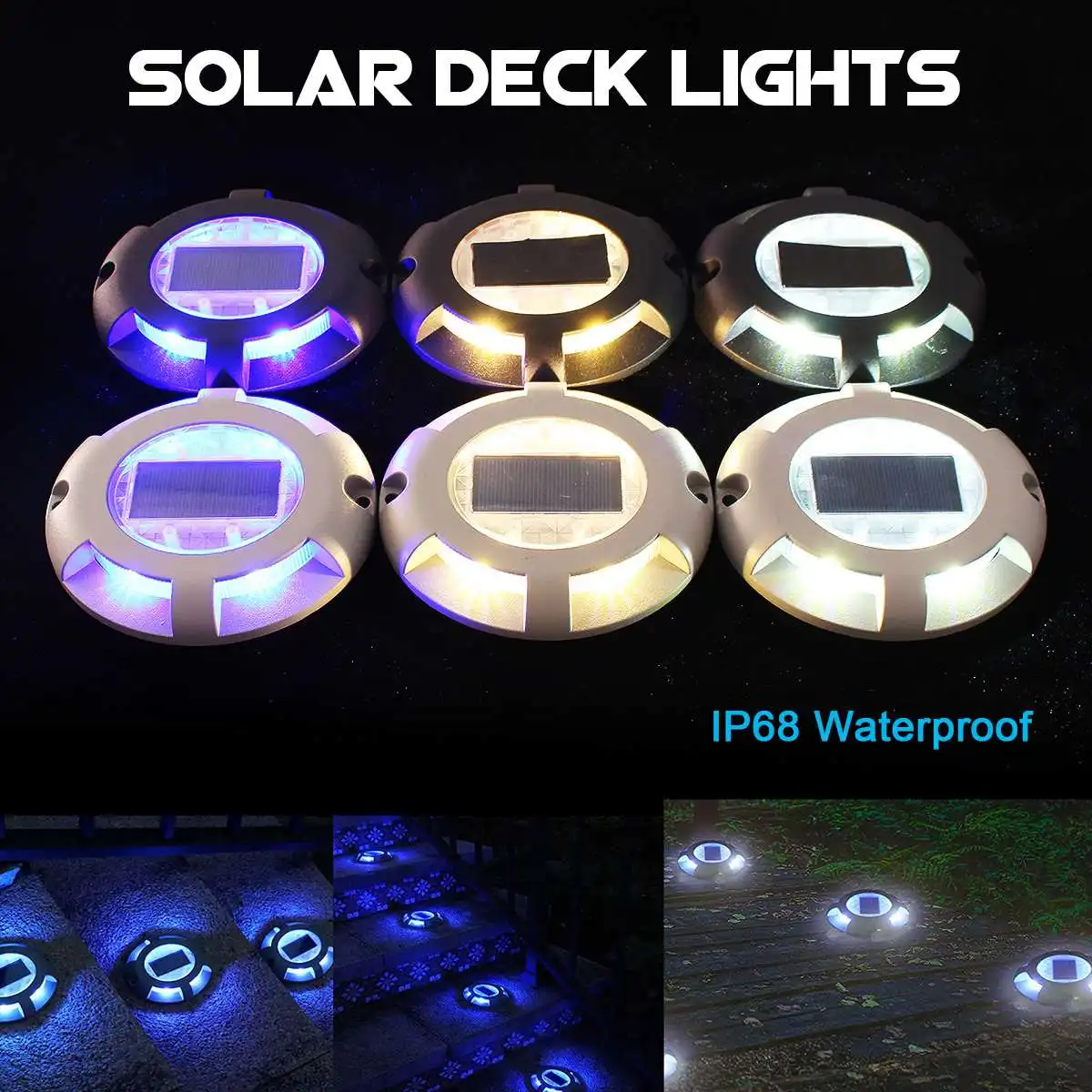 

Led Aluminum Solar Road Lawn Lights Waterproof Led Solar Lamps Outdoor Solar Power Light For Sturdy Road Driveway Path Plaza
