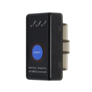 2019 Новый мини ELM327 Bluetooth 4,0 с выключателем питания 25K80 ELM327 V1.5 OBD2 сканирующее устройство с интерфейсом для IOS Android 2019 Новый мини ELM327 Bluetooth 4,0 с выключателем питания 25K80 ELM327 V1.5 OBD2 сканирующее устройство с интерфейсом для IOS Android