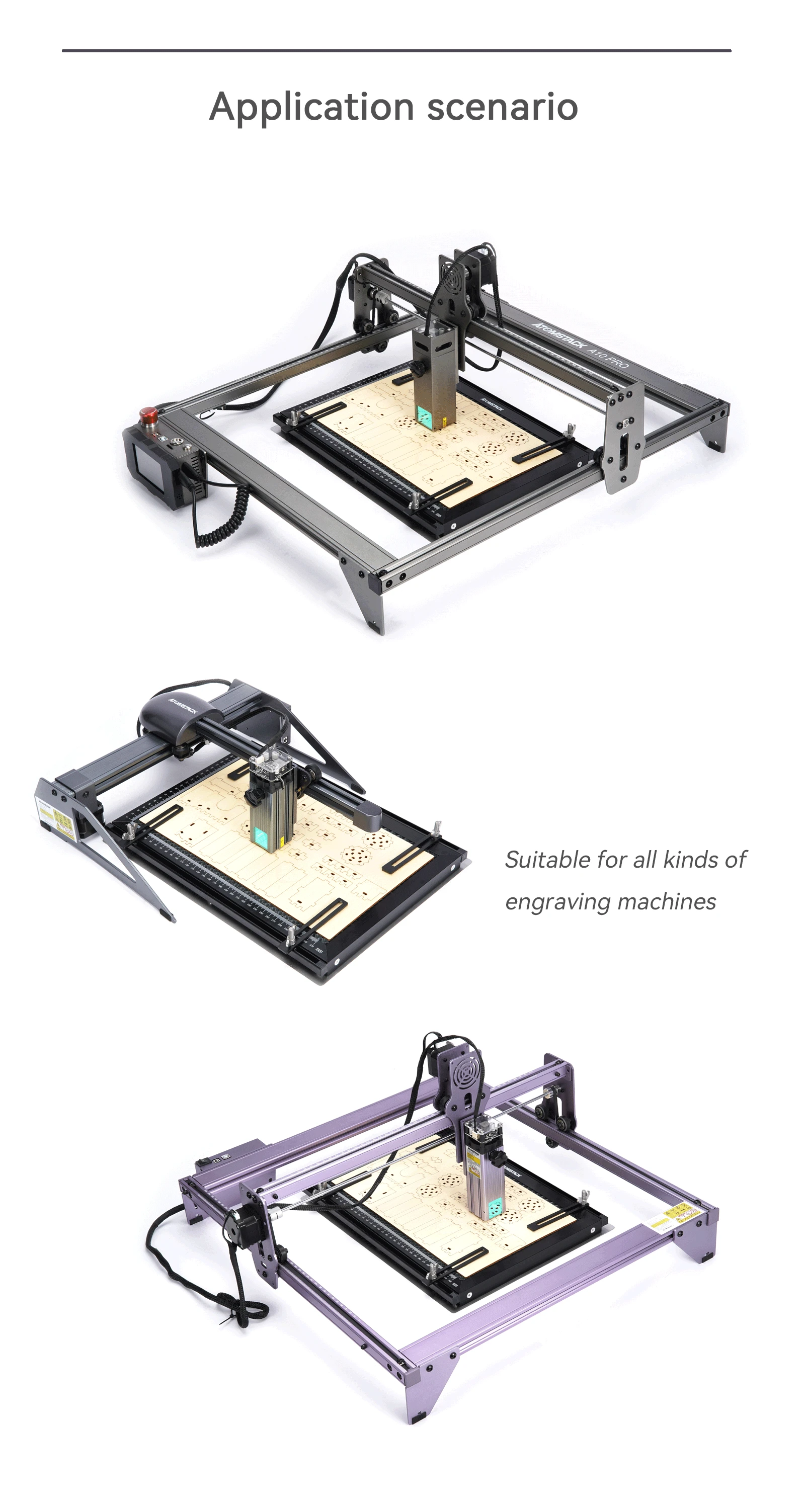 printer motor ATOMSTACK Laser Cutting Honeycomb Board Engraving Working Platform 380x284x20mm for CO2 or Diode Laser Engraver Cutting Machine 3d printed motor