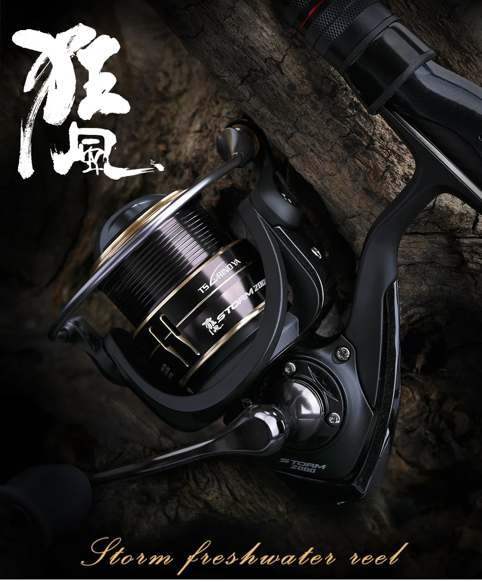 Carretel de Pesca 8 + 1 Tsurinoya Fiação 7kg Arrastar Potência Ultraleve Longa Carcaça Shllow Carretel Pique Baixo Roda Pesca st 2000 2500 7 Cheap Carretilhas de pesca