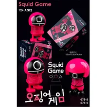 Poupée à tête de calmar pour jeu de voiture, accessoires de voiture créatifs, ornements