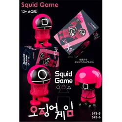 Poupée à tête de calmar pour jeu de voiture, accessoires de voiture créatifs, ornements 