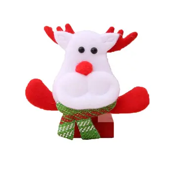 

Christmas Decorations luminous Brooches Badges Santa Claus Snowman Bears Christmas Gifts Decorations Ornaments