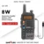 2021 BaoFeng UV-5R Upgrade Version Такая же, как Walkie Talkie 10 КМ Трансивер 8 Вт Радио 10 км Двухдиапазонная UHF VHF Walkie