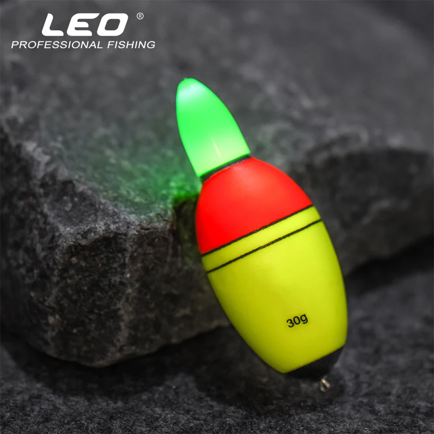 1pcs LED Electronic Luminous Fishing Float 20g 40g Saltwater Sea Rock