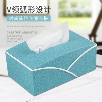 

Paper Towel Paper Extraction Box Northern European-Style INS-Style Household Living Room Teapoy Table Creative Desktop Cute Simp