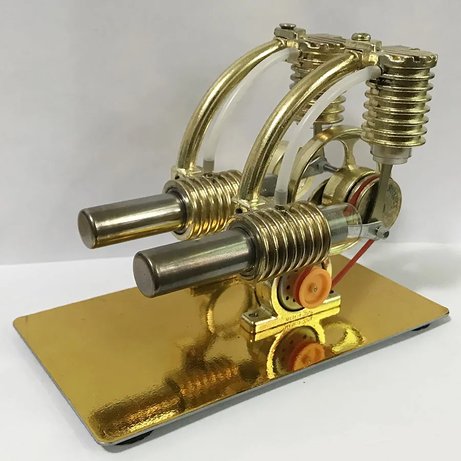 Балансирующая Модель двигателя Stirling модель с тепловым паром развивающая DIY