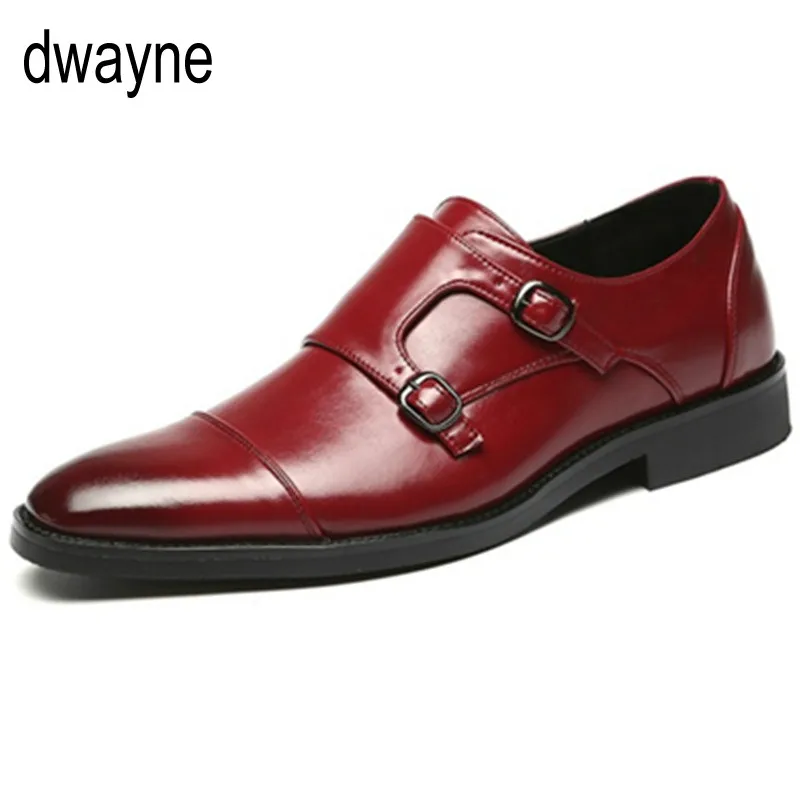 

monk strap shoes men formal leather shoes men classic coiffeur moda italiana business shoes men office wedding dress ayakk 698