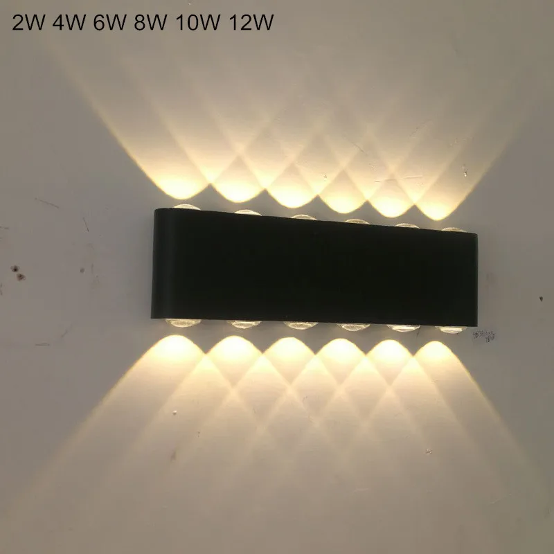 Nordic Wall Lamp Ip65 Led Aluminum Outdoor Up Down wall lights Modern For Home Stairs Bedroom Bedside Bathroom Lighting ZBW0010