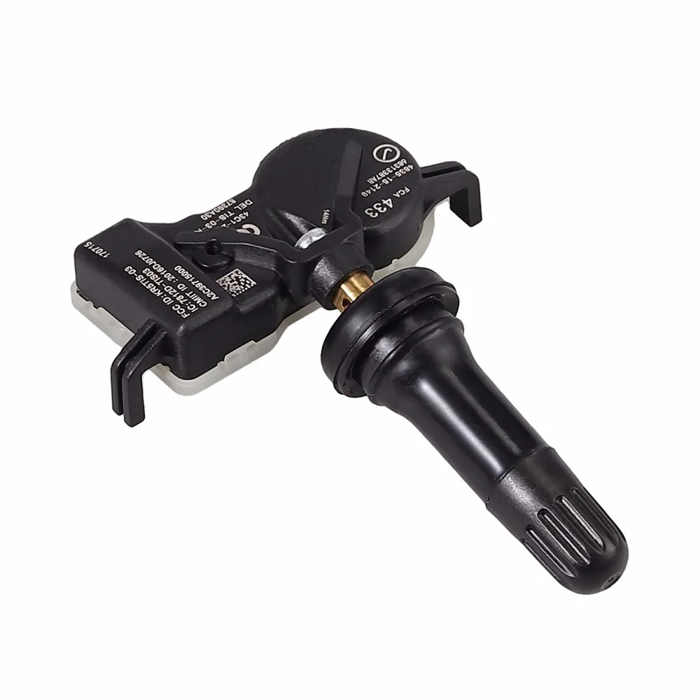 Автовыход для 4 шт. TPMS датчик давления в шинах для 68313387AB 433 МГц датчик контроля давления в шинах
