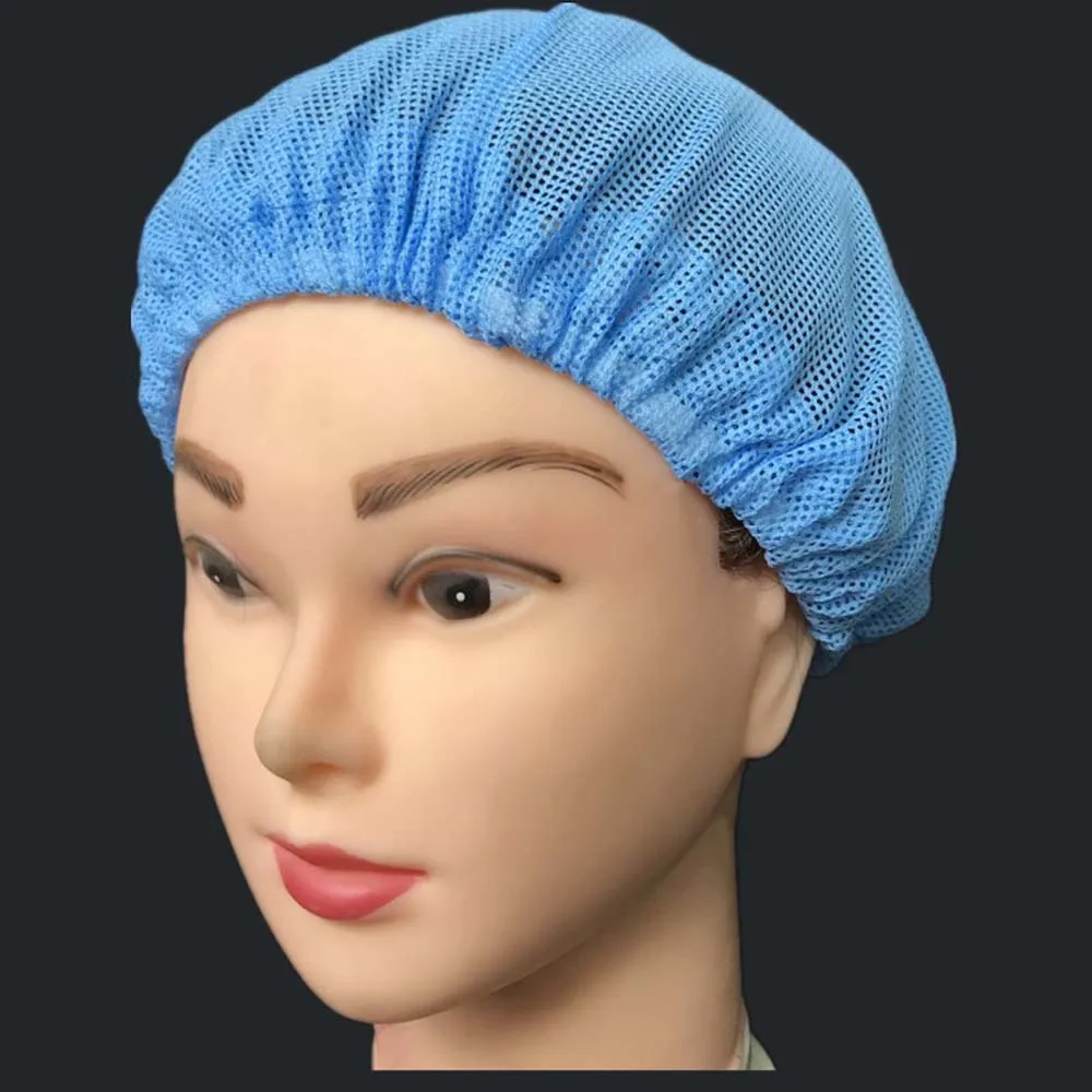 

Net Cap Hairnet Dust Cap Women Workshop Work Male Ma'am Food Manufacturer Cook Hat Dustproof Kitchen Ventilation Chef