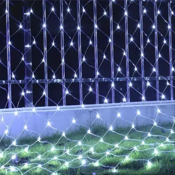 

Fishing Net Lamp Flashing String Lights Fairy Light Super Bright Durable Romantic 3X2M 320led Yard Outdoor Garden Waterproof