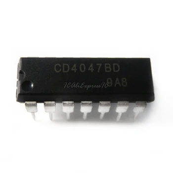 

5pcs/lot CD4047BE CD4047 DIP-14 In Stock