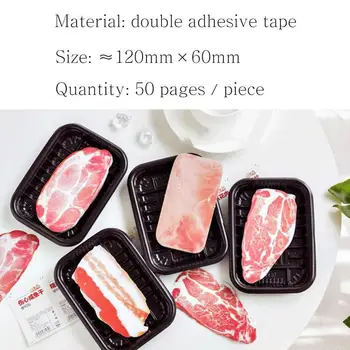 

New Creative Sticky Notes Memopad Japanese Interesting Notepad Y Kawaii Oficina Papeleria Planner Food Stickers Memo Statio R2F4