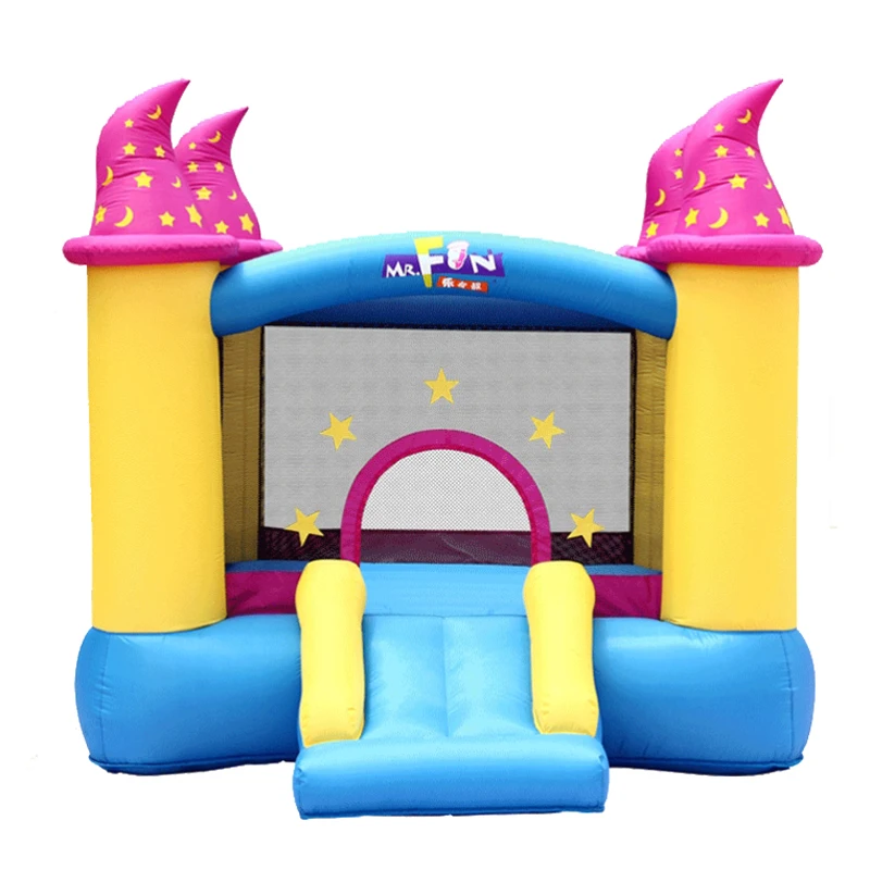 

YLWCNN Commercial Use Inflatable Bouncer Castle Toys Outdoor/Indoor Jumping Trampoline Bed Kids Bouncy House With Blower