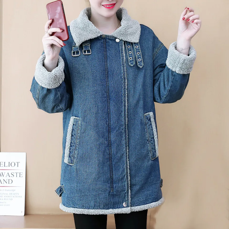 plus size fitted denim jacket