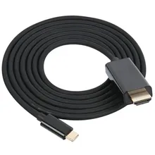 USB C к HDMI адаптер 4 к* 2 к 30 Гц Тип C конвертер кабель для ТВ/проектор для MacBook для samsung