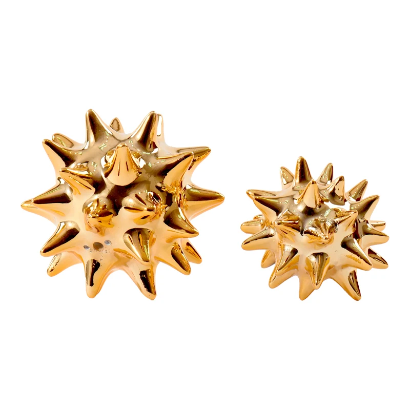 

Home Decorations and Accessories Gold Silver Urchins Tray inside Decorative Accessories