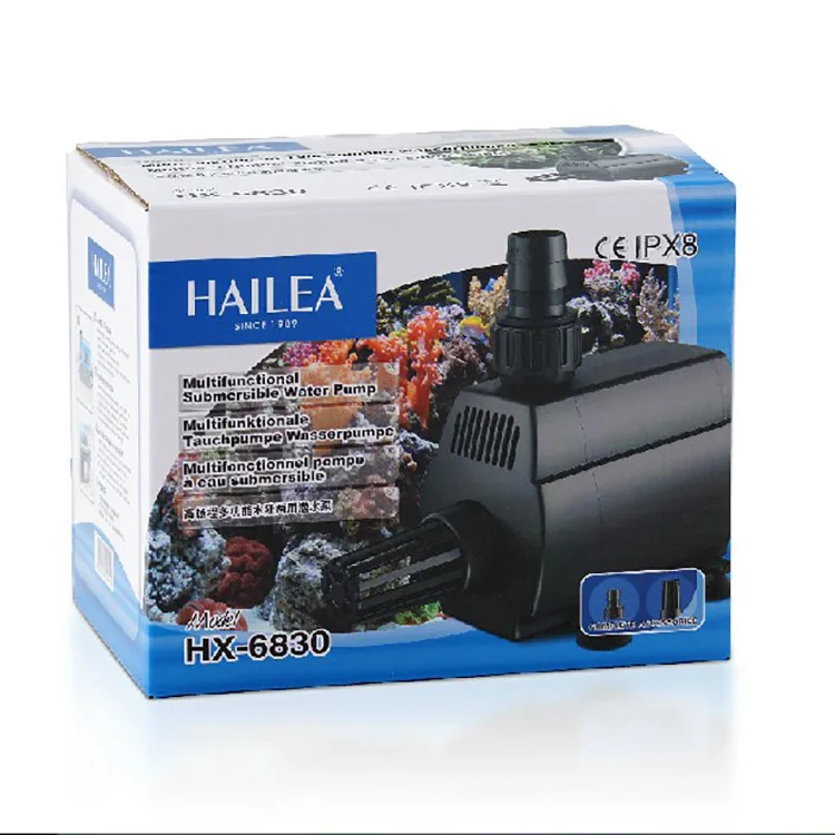 Hailea HX 6830 6840 6850 Fish tank and aquarium circulating submersible pump fish pond rockery waterfall amphibious water pump water pump aquarium water pump fish tank pump