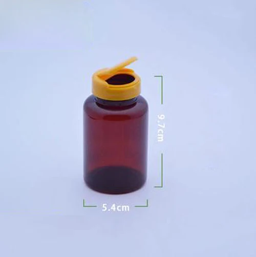 

20 шт., пластиковые бутылки для капсул, 150 мл