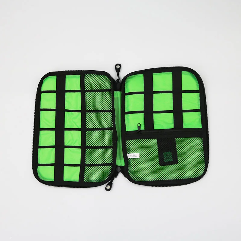 USB flash drive, data cable, headset cable storage bag
