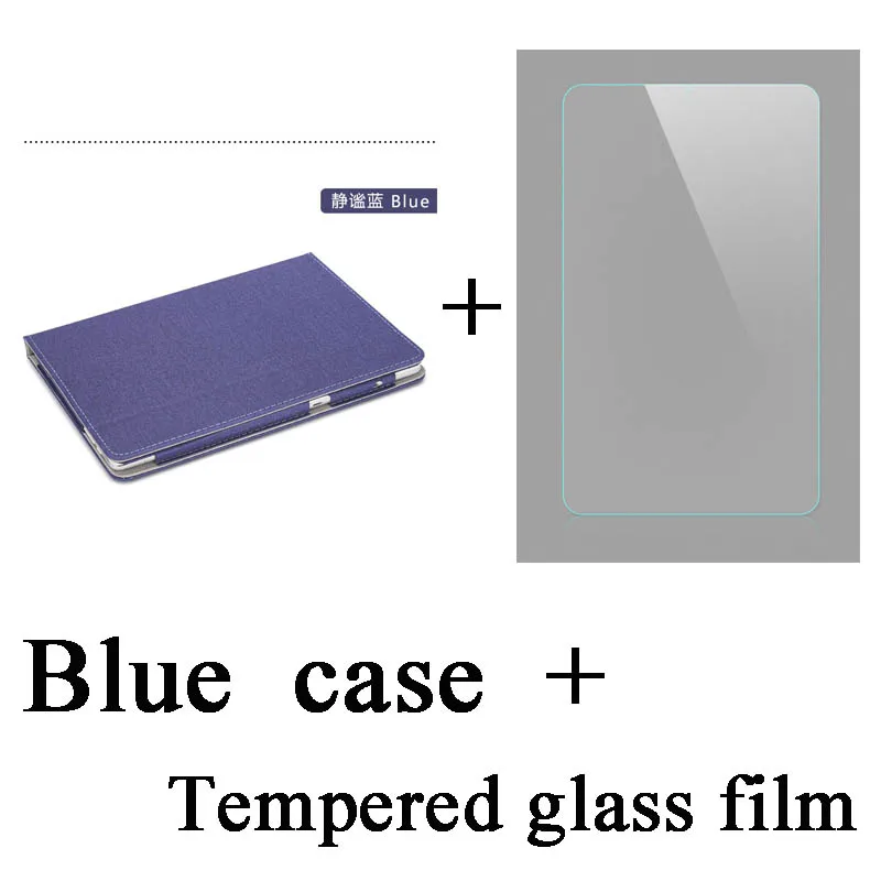 Style2 Blue-TG film Чехол-подставка для Teclast M30 4G 10," Tablet PC новейший защитный чехол для teclast m30+ 2 gfits - Цвет: Style2 Blue-TG film