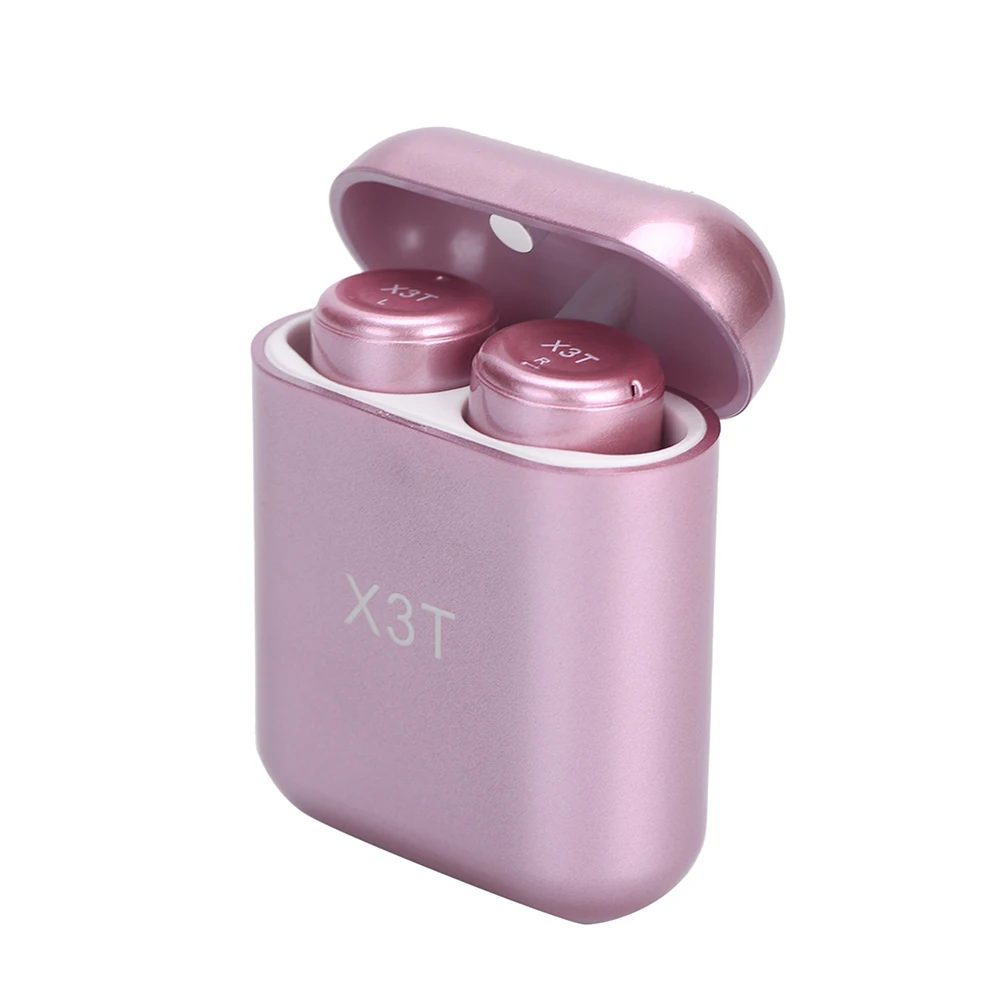 Беспроводная bluetooth-гарнитура для X3T Tws портативная сенсорная мини-Спортивная стерео Музыкальная гарнитура с функцией громкой зарядки