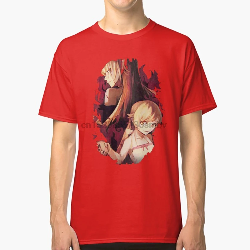 Shinobu Monogatari T Shirt series owari kaki deishu hisoka senjougahara araragi | Мужская одежда