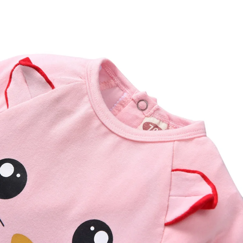 Детский комбинезон; сезон осень Повседневное с длинным рукавом и О-образным вырезом для маленьких детей Повседневное Детские Комбинезоны для младенцев, для мальчиков и девочек; детские комбинезоны