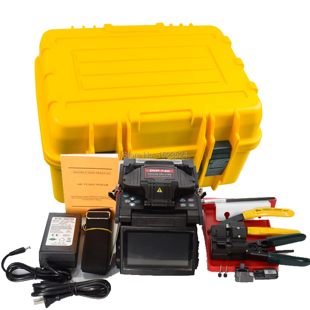 DVP-740 Multi-language FTTH Fiber Optic Splicing