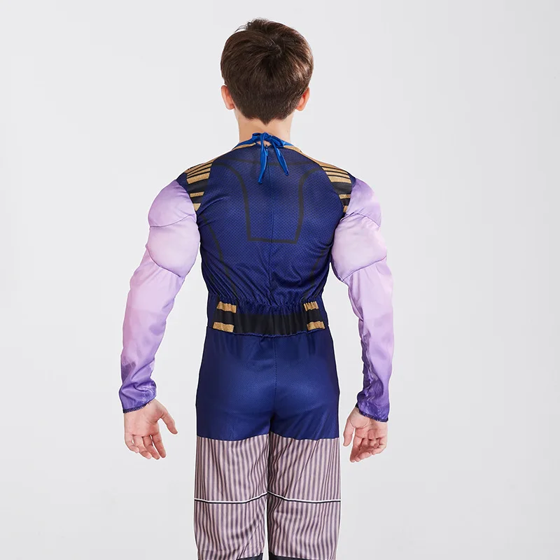 Goede Nieuwe Avengers 4 Thanos Spier Kostuum Cosplay Kids Endgame Superhero Kostuum Voor Kind Carnaval Pak